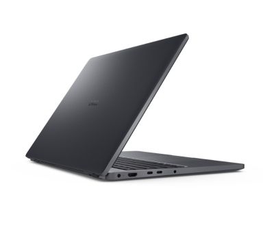 Лаптоп Dell Pro 16 PC16250, Intel 5 120U (10 cores, up to 5.0 GHz), 16" FHD+(1920x1200) 300nits AG, 16 GB: 1x16 GB, DDR5, 5600 MT/s, 256 GB TLC SSD, Intel Graphics, FHD HDR IR Cam and Mic, Wi-Fi 6E, FPR, Backlit Kb, Win11 Pro, Magnetite, 3Y PS