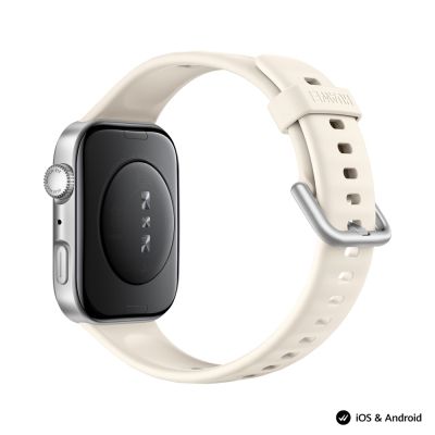 Часовник Huawei Watch Fit 4, Seiya-B19F, White + Huawei FreeBuds SE 2