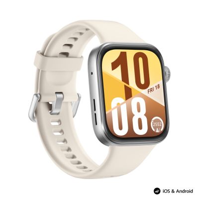 Часовник Huawei Watch Fit 4, Seiya-B19F, White + Huawei FreeBuds SE 2