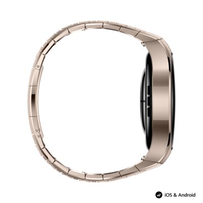 Часовник Huawei Watch 5, Soc-L29M, Dawnlight + Huawei FreeBuds 6i White