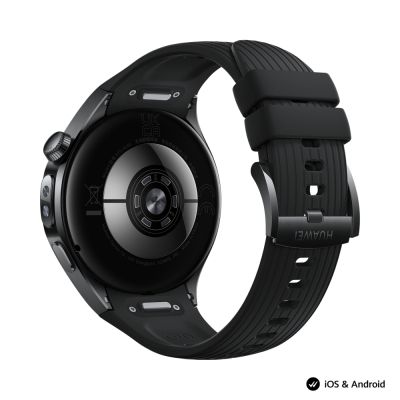 Часовник Huawei Watch 5, Rates-L19F, Black + Huawei FreeBuds 6i White