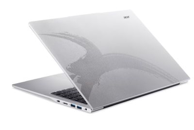 Лаптоп Acer Aspire Lite 16, AL16-52P-50A8, i5 1334U (up to 4.60GHz, 12MB), 16" WUXGA (1920 x 1200)IPS, 1*16GB DDR5 4800MHz (1 slot free), 512GB PCIe NVMe SSD, Intel Iris Xe Graphics, 2.0MP FHD Cam, Wi-Fi 6AX201+BT 5.1, No OS, Silver