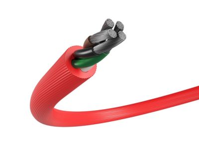 Кабел Natec USB-C(M) -> USB-A (M) 2.0 cable 1m. Angled left/right Red
