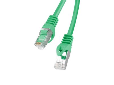 Кабел Lanberg patch cord CAT.6 FTP 0.25m, green