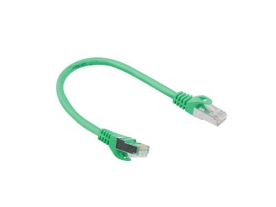 Кабел Lanberg patch cord CAT.6 FTP 0.25m, green