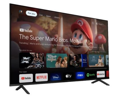 Телевизор Sony K-55S35 55" 4K HDR TV BRAVIA 3 ,Direct LED,4K HDR Processor X1 ,Triluminos PRO, Live Colour,Dynamic Contrast Enhancer,Motionflow XR 200/240 Hz,X-Balanced Speaker,Dolby Atmos,DVB-C / DVB-T/T2 / DVB-S/S2,4xHDMI,2xUSB,Android TV, Google TV