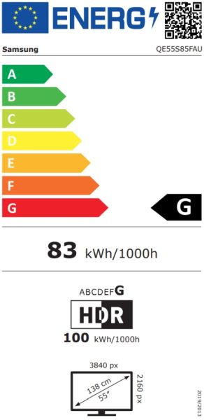 Телевизор Samsung OLED 55S85F, Smart, Ultra HD 4K, 100Hz ( Up to 120Hz) Model 2025