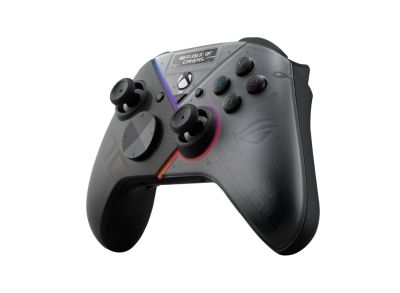 Геймпад Asus ROG Raikiri Pro OLED display, tri-mode connectivity, remappable buttons&triggers, 4 rear buttons, step&linear triggers, adjustable joystick sensitivity, 3.5mm jack with ESS DAC, for PC and Xbox