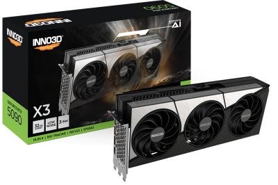 Видео карта Inno3D GeForce RTX 5090 32GB GDDR7 X3