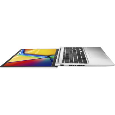 Лаптоп Asus Vivobook M1502YA-BQ086, AMD Ryzen R7-7730U, 15.6 "FHD  (1920X1080) 16:9,16GB LPDDR4 (8 GB on BD),1TB SSD,Backlit Keyboard , NO OS, Silver