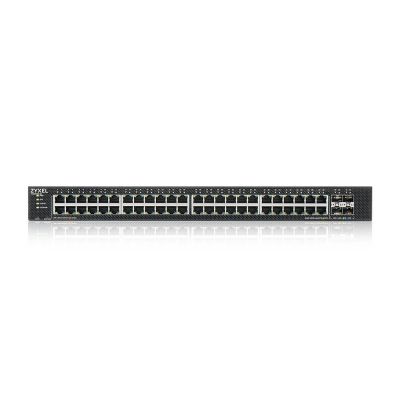 Комутатор Zyxel XGS1935-52, 52 Port Lite-L3 Smart Managed Switch, 48x Gigabit Copper and 4x 10G SFP+, hybrid mode, standalone or NebulaFlex Cloud