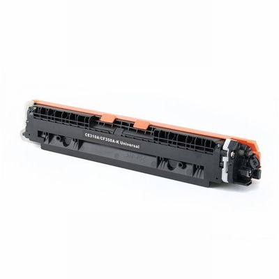 Тонер касета универсална Black HP no. 126A CE310A 130A CF350A CRG-729B PREMIUM Съвместим консуматив, стандартен капацитет 1 300 стр.