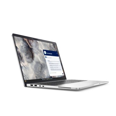 Лаптоп Dell Pro 16 Plus PB16250, Intel Core 5 120U (10 cores, up to 5.0 GHz), 16.0" FHD+ (1920x1200), AG 300 nit, 16 GB: 1 x 16 GB, DDR5, 5600 MT/s, 512 GB SSD, Integrated graphics, FHD HDR + IR Cam, FPR, Wi-Fi 6E, Backlit Kb, Win11 Pro, Aluminum, 3Y PS