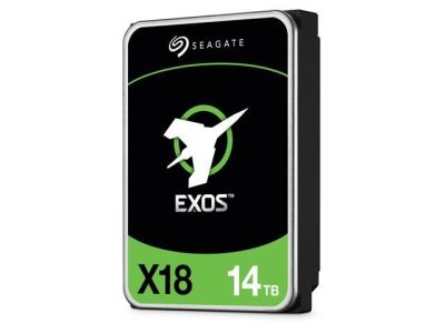 Твърд диск Seagate Exos X18 14TB ( 3.5", 256MB, 7200 RPM, SATA 6Gb/s )