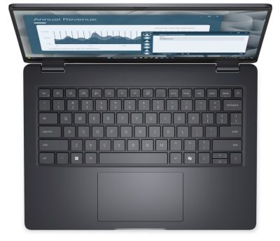 Лаптоп Dell Pro 14 PC14255, AMD Ryzen 5 PRO 230 (22 MB cache, 6cores,  up to 4.9 GHz, 16 TOPS NPU), 14" FHD+(1920x1200) IPS, 300nits AG, 16 GB: 1 x 16 GB, DDR5, 5600 MT/s, 512 GB SSD, AMD Radeon 760M graphics, FHD HDR IR Cam and Mic, Wi-Fi 6E, FPR, Backli