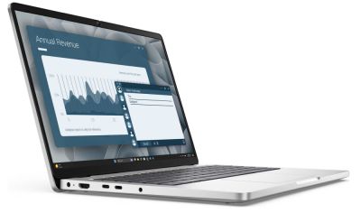 Лаптоп Dell Pro 14 PC14255, AMD Ryzen AI 5 PRO 340 (22 MB cache, 6cores, up to 4.8 GHz, 50 TOPS NPU), 14" FHD+(1920x1200) IPS, 300nits AG, 16 GB: 1 x 16 GB, DDR5, 5600 MT/s, 512 GB SSD, AMD Radeon 840M graphics, FHD HDR IR Cam and Mic, Wi-Fi 6E, FPR, Back