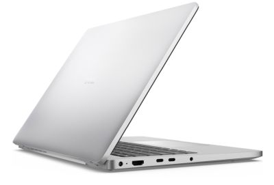 Лаптоп Dell Pro 14 PC14255, AMD Ryzen AI 5 PRO 340 (22 MB cache, 6cores, up to 4.8 GHz, 50 TOPS NPU), 14" FHD+(1920x1200) IPS, 300nits AG, 16 GB: 1 x 16 GB, DDR5, 5600 MT/s, 512 GB SSD, AMD Radeon 840M graphics, FHD HDR IR Cam and Mic, Wi-Fi 6E, FPR, Back