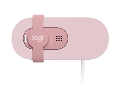 Уебкамера Logitech Brio 100 Full HD Webcam - ROSE - USB - N/A - EMEA28-935 - WEBCAM