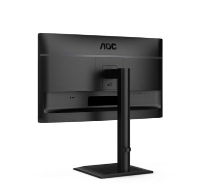 Монитор AOC 24E4U, 23.8" IPS WLED, 1920x1080@120Hz, 4ms GtG, 300cd m/2, 1500:1, 20M:1 DCR, Adaptive Sync, FlickerFree, Anti Blue Light, 2Wx2, Tilt, Height Adjust, Pivot, Swivel, D-SUB, HDMI, USB Hub