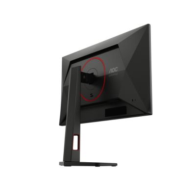Монитор AOC Q25G4SR, 24.5" IPS WLED, 2560x1440@300Hz, 1ms GtG, 0.3ms MPRT, 400cd m/2, 1000:1, 80M:1, Adaptive Sync, FlickerFree, Low Blue Light, 2Wx2, Tilt, Height Adjust, Pivot, Swivel, 2xHDMI, DP