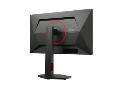 Монитор AOC Q25G4SR, 24.5" IPS WLED, 2560x1440@300Hz, 1ms GtG, 0.3ms MPRT, 400cd m/2, 1000:1, 80M:1, Adaptive Sync, FlickerFree, Low Blue Light, 2Wx2, Tilt, Height Adjust, Pivot, Swivel, 2xHDMI, DP