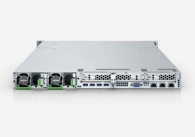 Сървър Fujitsu PRIMERGY RX1330M6, SFF, 2x MODULAR PSU  500W titanium hp, ERP LOT9 CONFIGURATION 1, XEON 6369P 8C/16T 3.3GHz, 1x32GB U ECC DDR5-4800 2Rx8, RACK MOUNT kit, REGIONAL KIT EUROPE, IRMCS6 ELCM LIC, IRMC ADV PACK, TPM 2.0 V2, NO POWER CORD