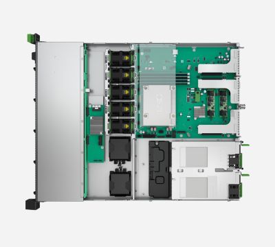 Сървър Fujitsu PRIMERGY RX1330M6, SFF, 2x MODULAR PSU  500W titanium hp, ERP LOT9 CONFIGURATION 1, XEON 6369P 8C/16T 3.3GHz, 1x32GB U ECC DDR5-4800 2Rx8, RACK MOUNT kit, REGIONAL KIT EUROPE, IRMCS6 ELCM LIC, IRMC ADV PACK, TPM 2.0 V2, NO POWER CORD