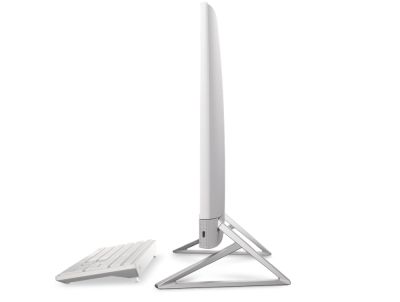 Настолен компютър - всичко в едно Dell 24 All-in-One EC24250, Intel Core i5-1334U (12 MB cache, 10 cores, 12 threads, up to 4.60GHz), 23.8" FHD (1920x1080) AG WVA, 16GB, 2x8GB, DDR5, 5200 MT/s, 512GB M.2 PCIe SSD, Intel Iris Xe Graphics, Triangle Stand, 5