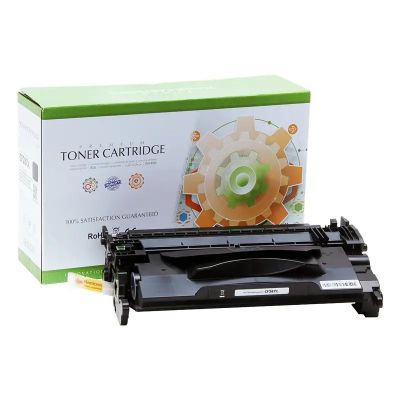 Тонер касета универсална Static Control Black HP no. 87X CF287X CRG-041H SUPER PREMIUM Съвместим консуматив, голям капацитет 18 000 стр.