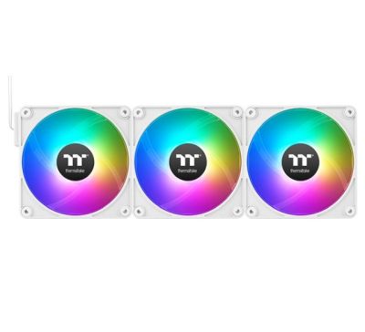 Вентилатор Thermaltake CT140 EX ARGB Sync PC Cooling Fan 3 Pack Magnetic Connect White