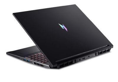 Лаптоп Acer Nitro V 16 AI, ANV16-42-R8RP, AMD Ryzen 7 260 (8C/16T, up to 5.10 GHz, 24MB), 16" WQXGA (1920x1200)IPS 180Hz, 1*16GB DDR5 (1 slot free),  1024GB PCIe NVMe SSD, GeForce RTX 5060 8GB GDDR7 630 AI TOPS, WiFi 802.11e, MicroSD, BT 5.3, No Os, Black