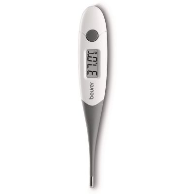 Термометър Beurer FT 16/1 clinical thermometer, Contact-measurement technology, Display in °C, Protective cap; Waterproof, white