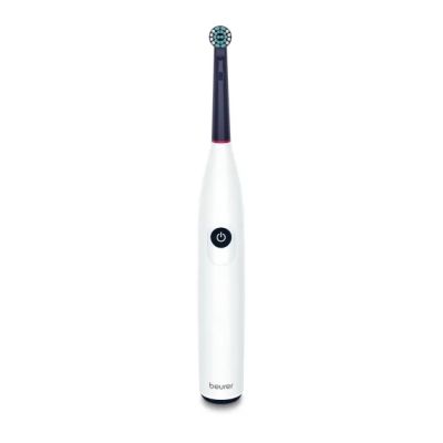 Електрическа четка за зъби Beurer TB 15 Electric toothbrush; 2 cleaning programs; 20days Battery life; 2-min timer; Oscillating, pulsating, brushing technology; Incl. charger, USB cable with adapter & CBH; white
