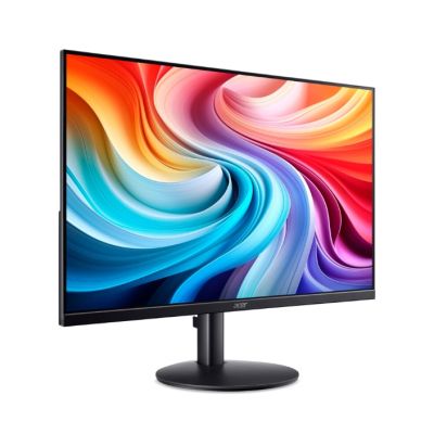 Монитор Acer SA243YG0bi, 23.8'' FHD (1920x1080) IPS, ZeroFrame, 120Hz, 1ms (VRB), AdaptiveSync, 250nits, VGA, HDMI, Energy Class E, Black, 2Y