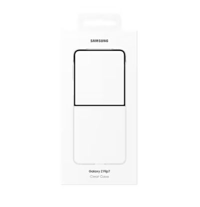 Калъф Samsung Z Flip7 Clear Case Transparent