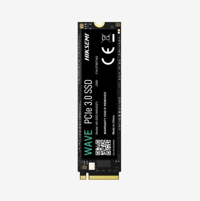 Твърд диск Hiksemi PCIe Gen 3 x 4, NVMe, 80.15 x 22.15 x 2.38 mm, up to 2500MB/s read speed, 1025MB/s write speed