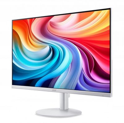 Монитор Acer SA243YG0wi, 23.8'' FHD (1920x1080) IPS, ZeroFrame, 120Hz, 1ms (VRB), AdaptiveSync, 250nits, VGA, HDMI, VisionCare, Energy Class E, White, 2Y
