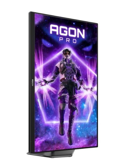 Монитор AOC AG276FK, 27" Fast IPS WLED, 1920x1080@520Hz, 0.5ms GtG, 0.3ms MPRT, 400cd m/2, 1000:1, 80M:1 DCR, Adaptive Sync, FlickerFree, Low Blue Light, 5Wx 2, Tilt, Height Adjust, Pivot, Swivel, 2xHDMI, 2xDP, USB hub