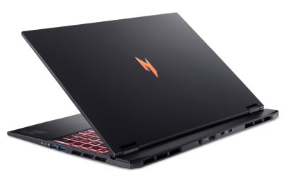 Лаптоп Acer Nitro 16S AI, AN16S-61-R352, AMD Ryzen AI 9 365 (10C/20T, up to 5.0GHz, 34MB), 16"WUXGA (2560x1600)IPS 180Hz,  1*16GB (1 slot free), 1024GB PCIe NVMe SSD, GeForce RTX 5070 8GB DDR7 848 AI TOPS, WiFi 6E, Micro SD, BT 5.3, No Os, Black