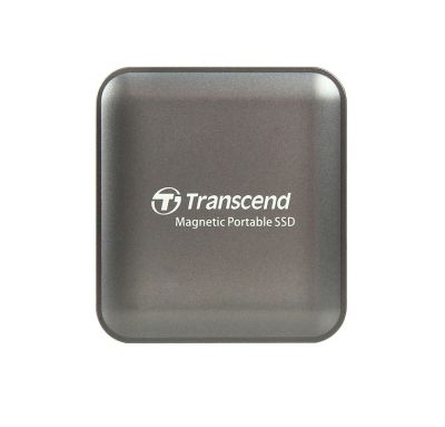 Твърд диск Transcend 1TB, External SSD, ESD420C, USB 20Gbps, Type C, Magsafe, Iron Gray