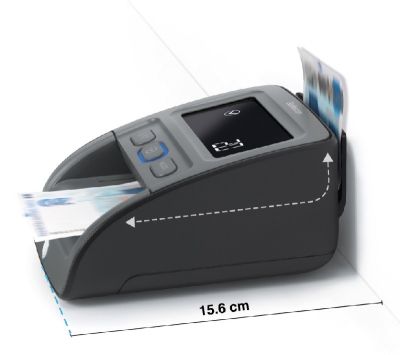 Детектор за фалшиви банкноти автоматичен SafeScan 155-S (G2) Черен