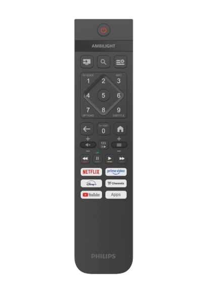 Телевизор Philips 65PUS8010/12, 65" 4K UHD LED, 3840x2160p, DVB-T/T2/T2-HD/C/S/S2, 60Hz, Ambilight 3, Pixel Precise UHD, HDR+, Titan OS, Dolby Atmos & DTS:X, 3*HDMI, 2*USB, VRR, 802.11ac, BT 5.2, 20W RMS, Black