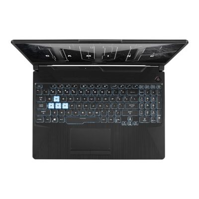 Лаптоп Asus TUF A15 FA506NCG-HN185,AMD Ryzen 7 7445HS  3.2GHz (22MB Cache, up to 4.7GHz, 6 cores, 12 Threads)15.6" FHD (1920x1080)144 Hz,16GB DDR5 5600(2*8),512 GB M.2 SSD,RTX 3050 4GB GDDR6,Wi-Fi 6(802.11ax),Backlit Chiclet Keyboard 1-Zone RGB, no OS, Gr