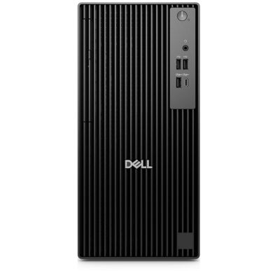 Настолен компютър Dell Pro Tower QCT1255, AMD Ryzen 5 8600G (16 TOPS NPU, 6 cores, up to 5.0GHz), 16 GB: 2 x 8 GB, DDR5, up to 4800 MT/s, 512GB SSD, Integrated Graphics, 8x DVD+/-RW, Bulgarian Keyboard&Mouse, 180W, Ubuntu, 3Y PS