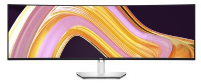 Монитор Dell U4924DW, 49" Curved  Dual QHD, IPS AG, UltraSharp, 5ms, 2000:1, 350 cd/m2, 5120 x 1440, 100% sRGB, HDMI, DP, USB-C hub, RJ45, PD 90W, Speakers, Audio line-out, Height Adjustable, Swivel, Tilt, Black