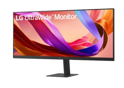 Монитор LG 34U511A-B, 34" UltraWide  21:9, IPS, 100 Hz, 5ms, 1000:1, 400cd/m2, WFHD 2560x 1080, sRGB 99%, HDR 400, HDMI, DP, Reader mode, Dynamic Action Sync, LG Switch, Tilt, LG Switch, Black
