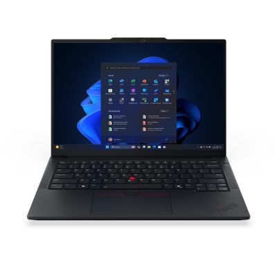 Лаптоп Lenovo ThinkPad E14 G7 Intel Core Ultra 5 225U, 12C (up to 4.8GHz, 12MB), 16GB DDR5-5600, 512GB SSD, 14" WUXGA (1920x1200) IPS AG, Intel Graphics, FHD 1080p&IR Cam, Backlit KB, WLAN, BT, FPR, 4 cell, DOS, 3Y Onsite+1Y Premier