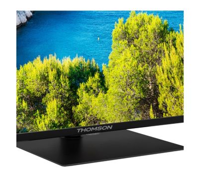 Телевизор Thomson Smart UHD TV 43"; Google TV; 3840 x 2160 (4K UHD), 4000:1, DLED, 60 Hz, DVB-T/T2/C/S/S2, HDR10, Wi-Fi, Bluetooth, LAN, HDMI 2 (2.0) + 2 (2.1), USB 2 (2.0) + 1 (3.0),Central Swivel Stand, Black