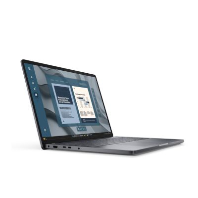 Лаптоп Dell Pro 16 PC16255, AMD Ryzen 5 220 (22 MB, 6 cores, up to 4.9 GHz), 16.0" FHD+(1920x1200) IPS, AG, 16GB DDR5, 512GB SSD, AMD Radeon 740M, FHD IR Cam and Mic, Wi-Fi 6E, FPR, Backlit Kb, Win 11 Pro, 3Y PS,Magnetite+Dell EcoLoop Premier Backpack