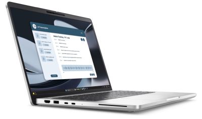 Лаптоп Dell Pro 14 Plus PB14255, AMD Ryzen 5 PRO 230 (22 MB, 6C, up to 4.9 GHz), 14" FHD+(1920x1200) IPS AG, 32GB, 1TB M.2 2230 PCIe SSD, AMD Radeon 760M, FHD HDR IR Cam and Mic, Wi-Fi 7, FPR, Backlit Kb, Win11 Pro, Aluminum, 3Y PS+Dell EcoLoop Premier Ba